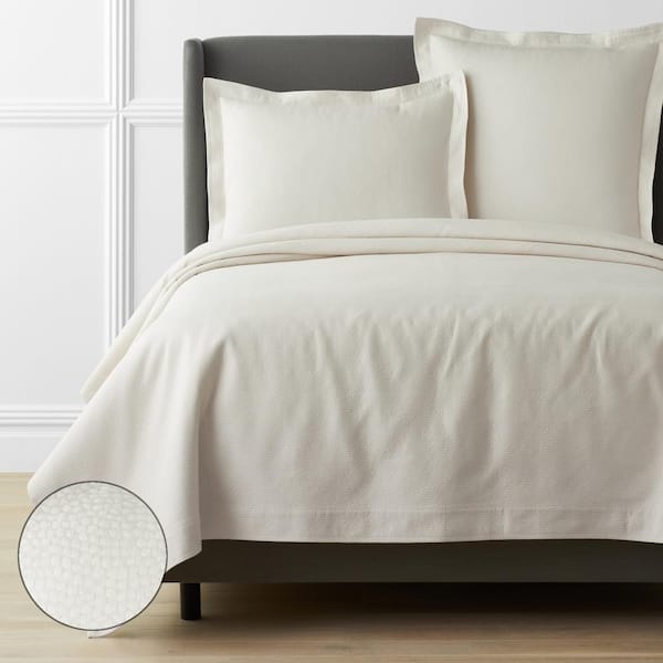 The Company Store Legends Hotel Asher Ivory Full Cotton Matelasse Coverlet
