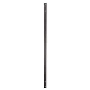 32-1/4 in. x 1 in. Bronze Aluminum Rectangular Traditional Baluster (10-Pack)