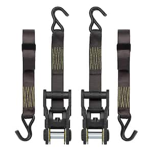 SmartStraps 1-1/2-in x 14-ft Ratchet Tie Down 2-Pack 1667-lb in