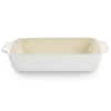 Crockpot Artisan 4 Quart Rectangular Stoneware Bake Pan in Cream - Ivory - 1 Piece