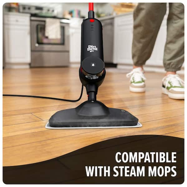 32 oz. Steam Water Hard Floor Cleaning Solution for Steam Mops, Safe on Sealed Hard Floors, Natural Formula, Scented