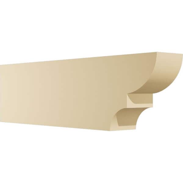 Ekena Millwork Standard Ridgewood 5 in. W x 10 in. H x 36 in. D Signature Urethane Rafter Tail Outlooker