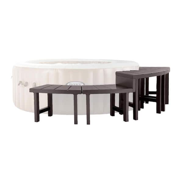 Medium PureSpa Accessories Benches, Compatible with 4 Person Spa