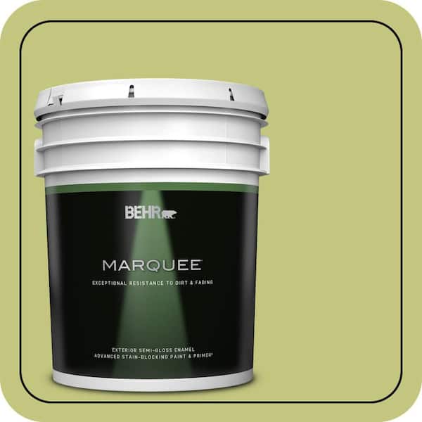 BEHR MARQUEE 5 gal. #P360-4 Soda Pop Semi-Gloss Enamel Exterior Paint & Primer