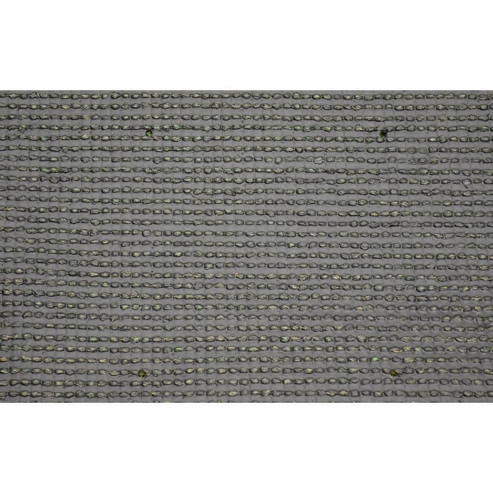 Green Polypropylene Artificial Grass Turf Rug, 4x6 ft