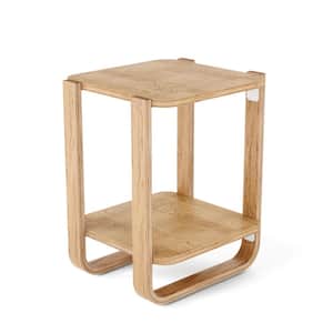 Bellwood 15 in. W Natural 20 in. H Rectangle Wood End Table