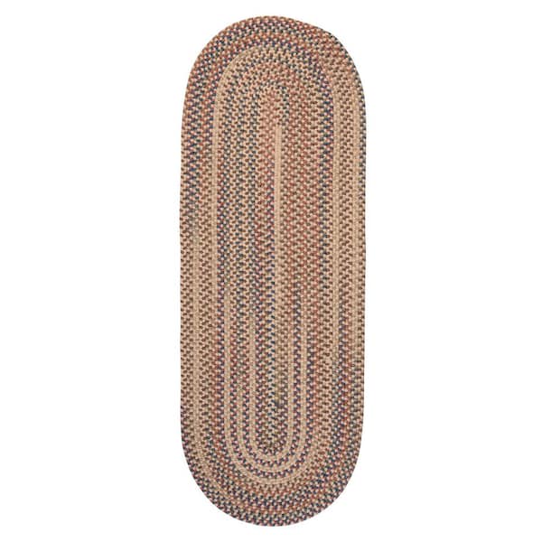Cedar Cove Natural 2 ft. x 8 ft. Oval Runner Indoor Area Rug