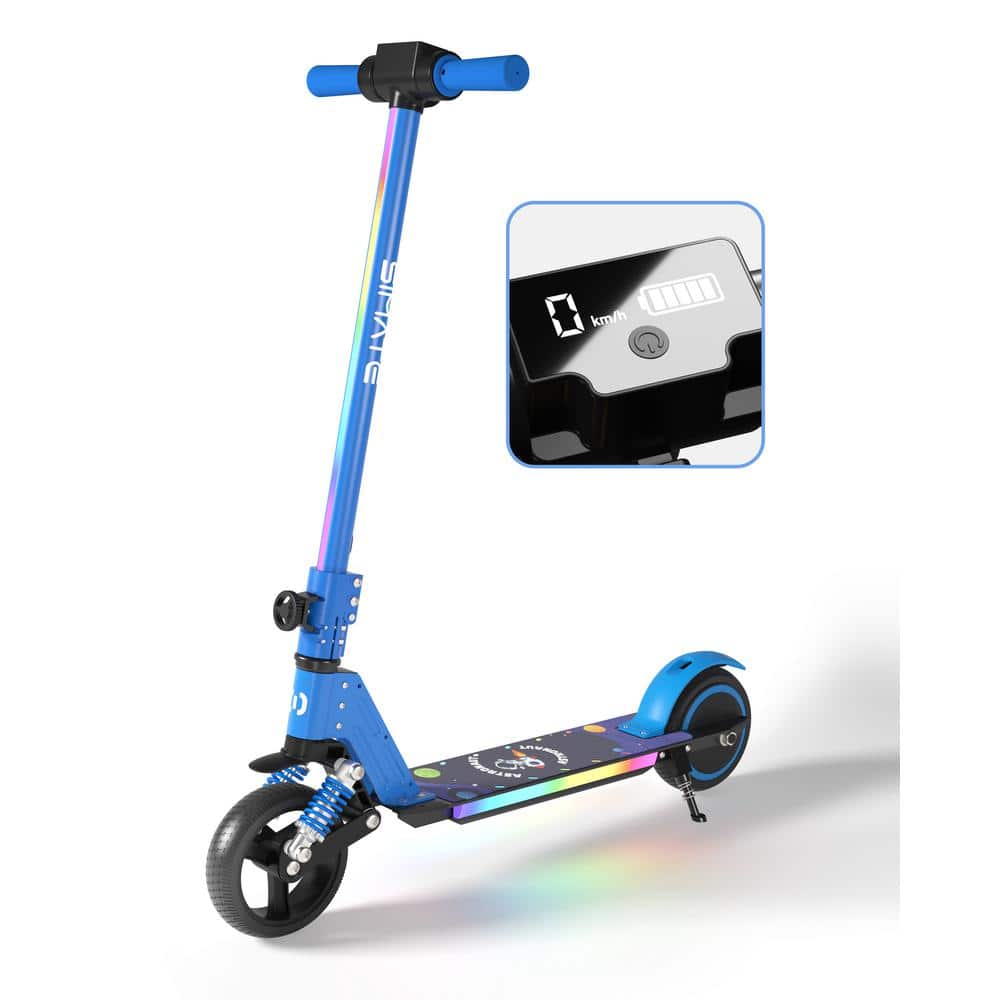 6.5 in. 130-Watt Foldable Electric Scooter for Kids, Pro E-Scooters with Li