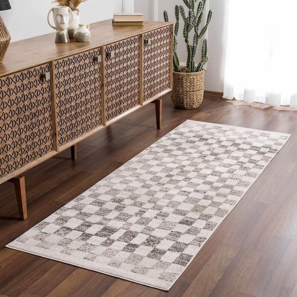 Benjy Cream/Beige/Tan 3 ft. x 7 ft. Area Rug