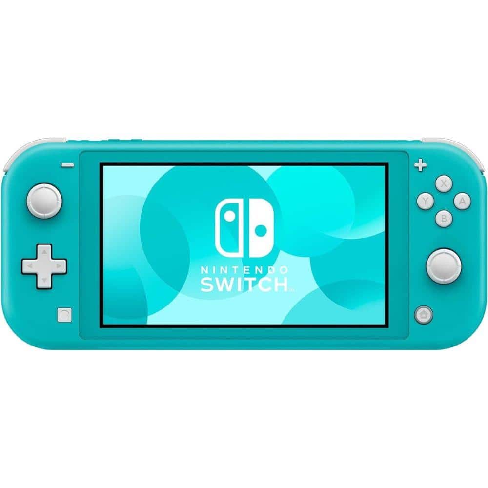 Etokfoks Wireless Nintendo Switch Lite Handheld Play with 32GB and 5.5 in  Screen Display in Turquoise MLPH002LT434 - The Home Depot
