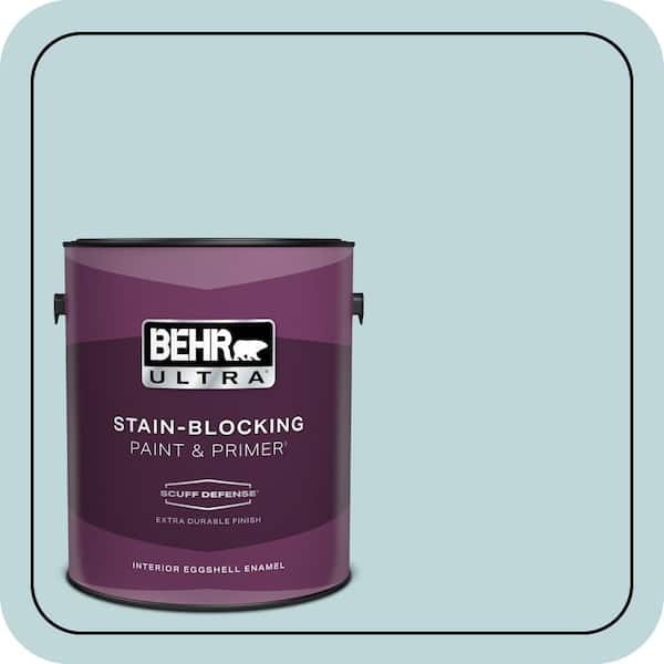 BEHR ULTRA 1 gal. #S450-2 Wind Speed Extra Durable Eggshell Enamel Interior Paint & Primer