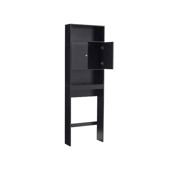 Toilet Crevice Storage Cabinet Black Drawer Bathroom Ultra Narrow Crevice  Storage Box Sundries Storage Rack Make Up Organizer