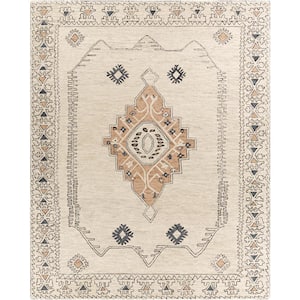 Urfa 8 ft. x 10 ft. Gray Moroccan Indoor Area Rug