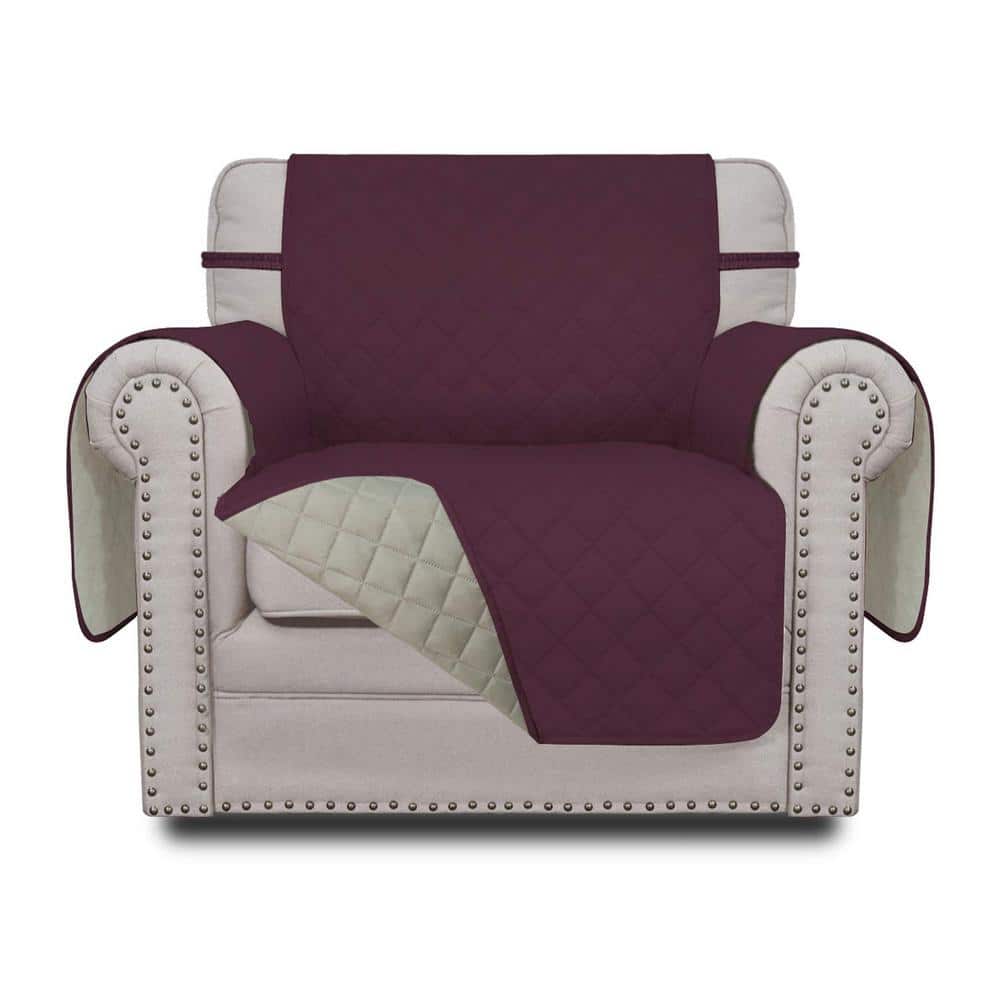 Chair Slipcover Reversible Sofa Cover Water Resistant Couch Cover Furniture