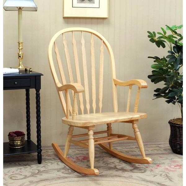 Carolina Cottage Hudson Rocking Chair in Natural