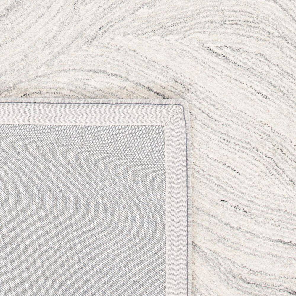 Ivory Elegance 6' x 9' Hand-Tufted Wool Area Rug