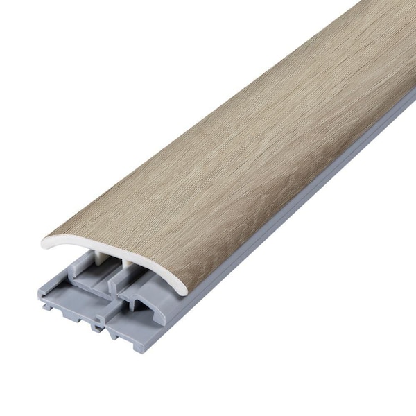 Palenque 0.31 in. T x 2 in. W x 78.7 in. L Vinyl 4-in-1 Molding