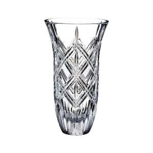 Lacey Clear Decorative Vase 9 in.