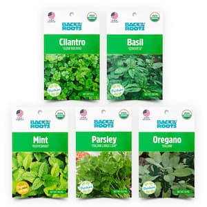Organic Herb Seeds Variety (5-Pack)