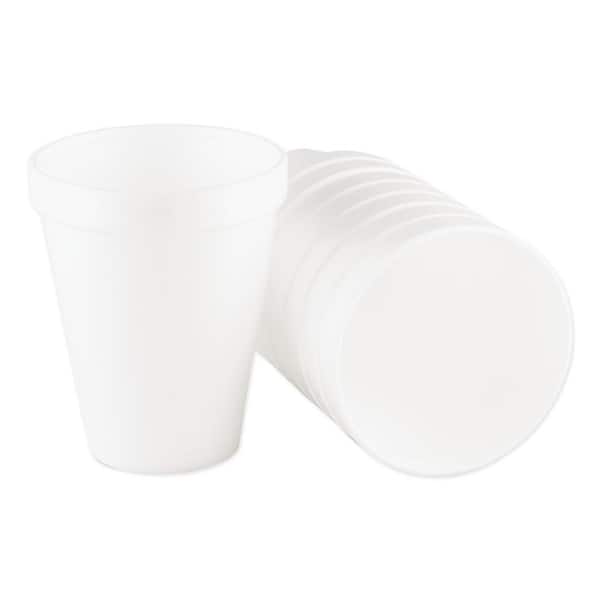 Dart Foam Drink Cups, 32oz, White, 25/Bag, 20 Bags/Carton -DCC32TJ32 