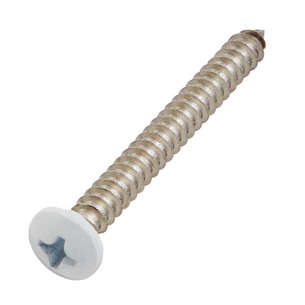 25-Pk) Hillman Pan Head Phillips Sheet Metal Screws Stainless Steel 10...