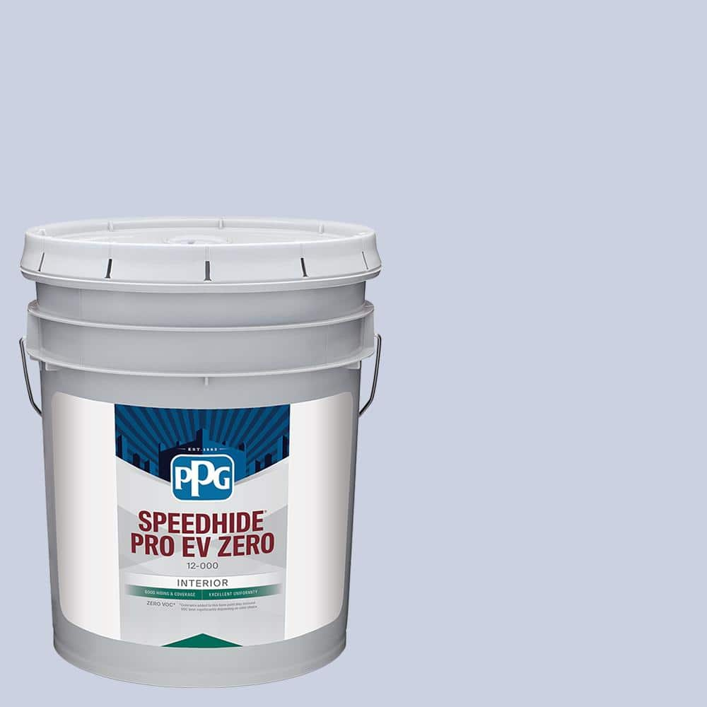 Speedhide Pro EV Zero 5 gal. PPG1245-3 Sweet Emily Flat Interior Paint -  PPG1245-3EV-05F