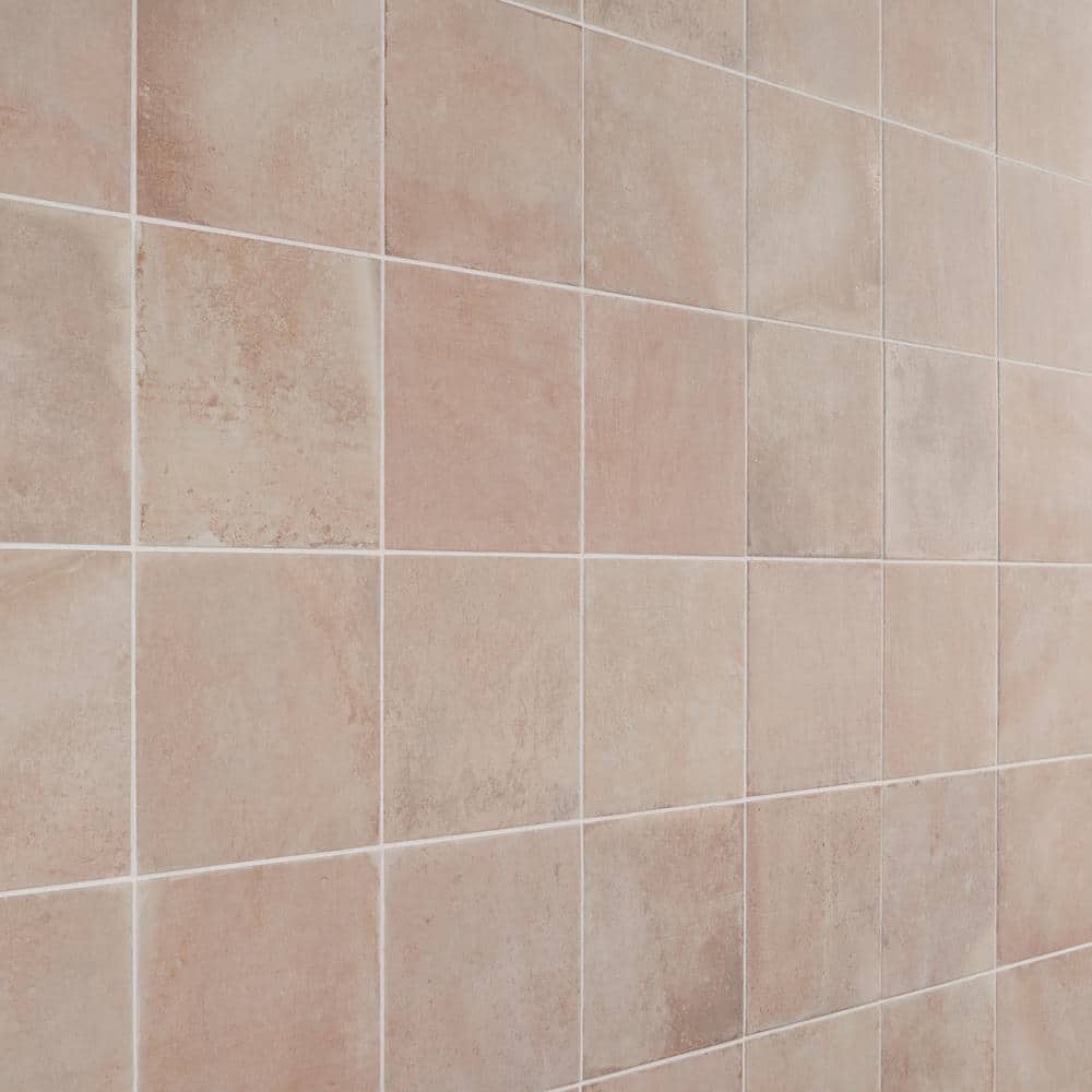 Terra Crema 8x8 Matte Porcelain Floor and Wall Tile