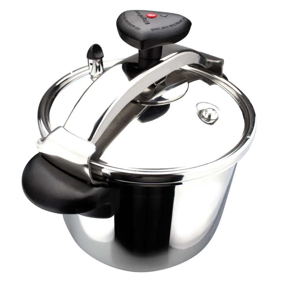 MAGEFESA Star Quick Easy To Use Pressure Cooker, 18/10 Stainless Steel,  Suitable for induction. Thermodiffusion bottom, 3 Security Systems (6 QUART)