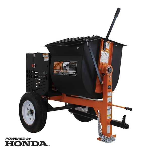 Mortar Mixer : 8 cu. ft. Poly Drum : GX240