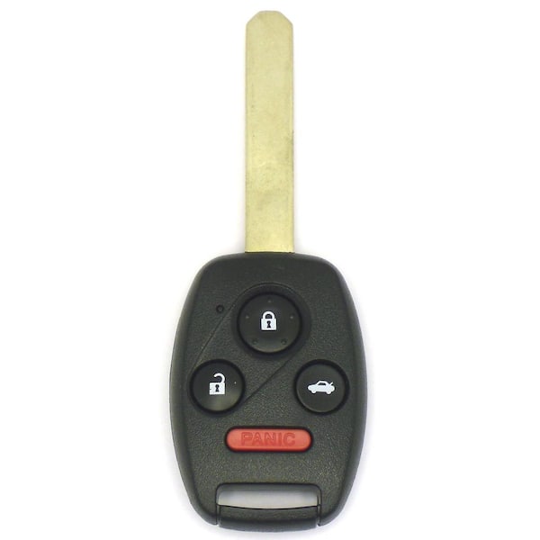 Car Keys Express - Honda Simple Key-4 Button Remote and Key Combo and Programmer with Lock, Unlock, Trunk, and Panic