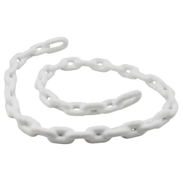 Extreme Max BoatTector PVC-Coated Anchor Lead Chain - 5/16 in. x 5 ft., White