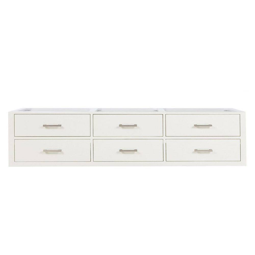 Sherman 80 in W x 22 in D Double Bath Vanity Cabinet without Top in White Double Assembled price history on PriceWatchPro