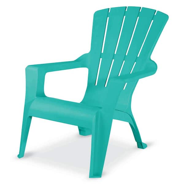 Seaglass Resin Adirondack Chair 241594, Teal Adirondack Chairs Home Depot Canada