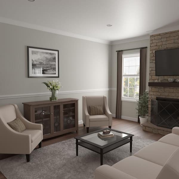 Ekena Millwork WM291 0.75 in. D x 5.25 in. W x 96 in. L Wood (Fingerjoint Pine) Crown Moulding