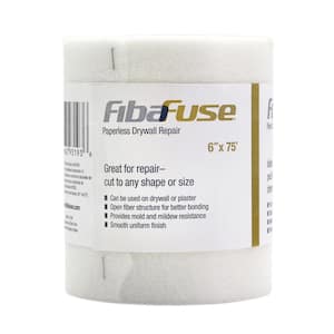 FibaFuse 6 in. x 75 ft. Paperless Drywall and Plaster Repair Fabric
