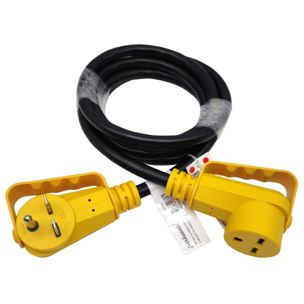 15 ft. 10/3 30 Amp 250-Volt Indoor/Outdoor NEMA 6-30 Heater/Industrial Extension Cord with Handle and Lighted End, Black price history on PriceWatchPro