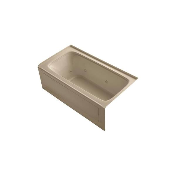 KOHLER Bancroft 5 ft. Whirlpool Tub in Mexican Sand-DISCONTINUED