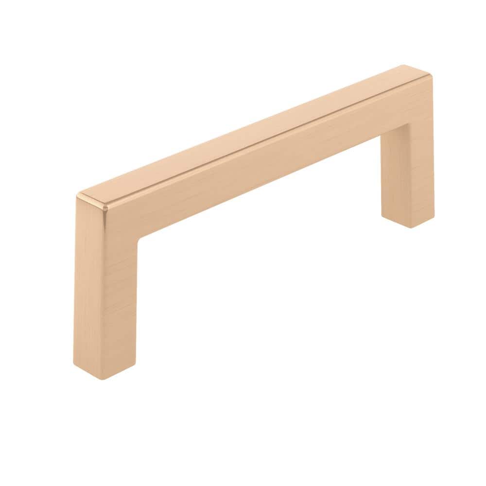 Lambton Collection 3-3/4 in. (96 mm) Modern Champagne Bronze Rectangular Cabinet Bar Pull price history on PriceWatchPro