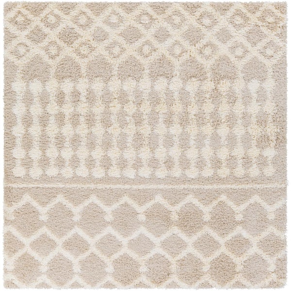 Briar Beige 6 ft. 7 in. Square Area Rug