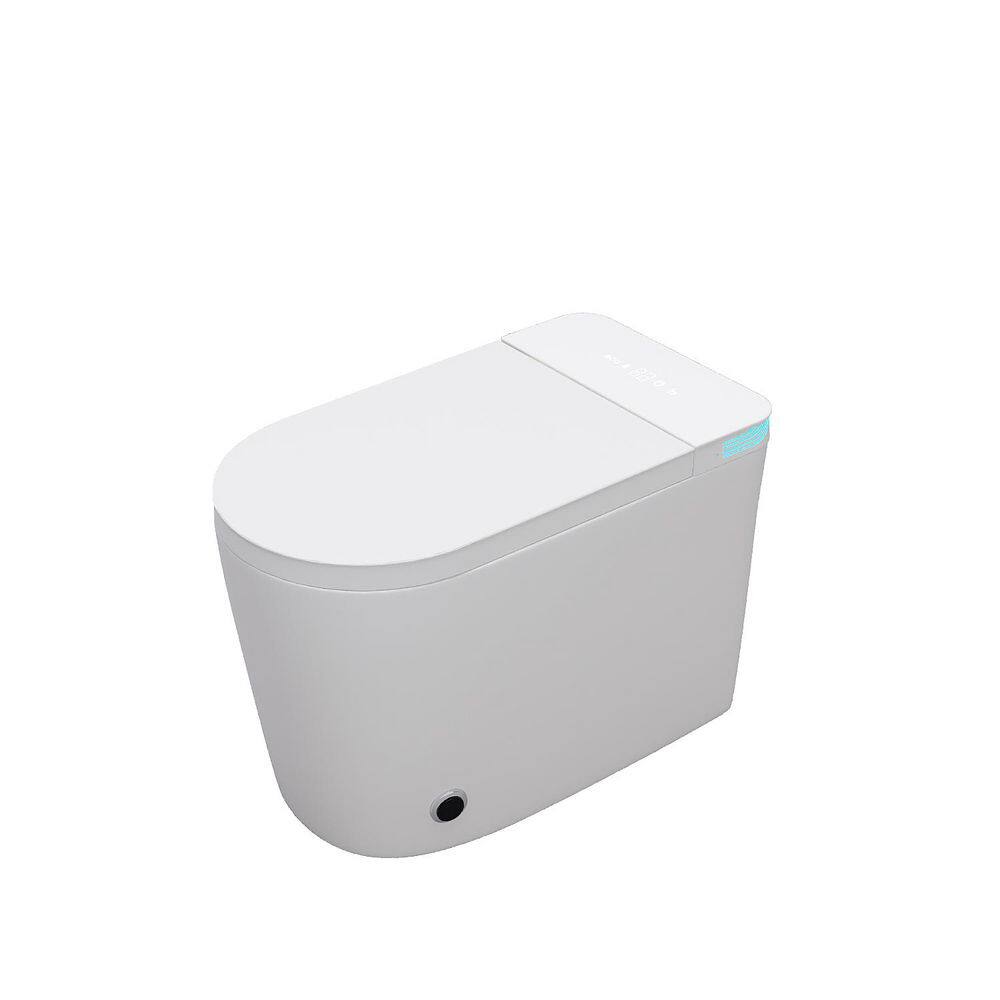 Smart Elongated Bidet Toilet 1.28 GPF in White with Foam Shield, Front Wash,Heated Seat, Auto Flush,Self-Cleaning Nozzle price history on PriceWatchPro