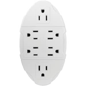 6-Outlet Transformer Wall Tap