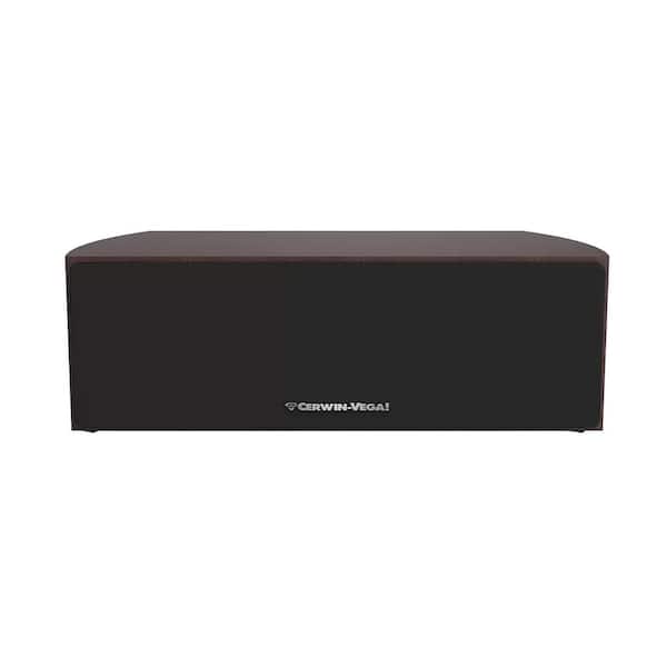 Unbranded LA Series 150-Watt 2-Way Center Channel Speaker in Espresso