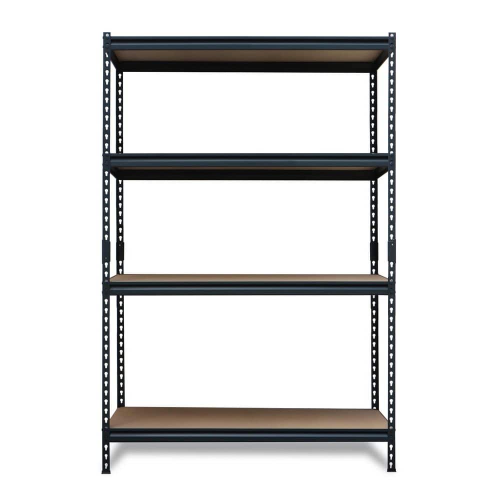 AR SHELVING Pro Series 4-Tier Steel Garage Storage Shelving Unit in ...