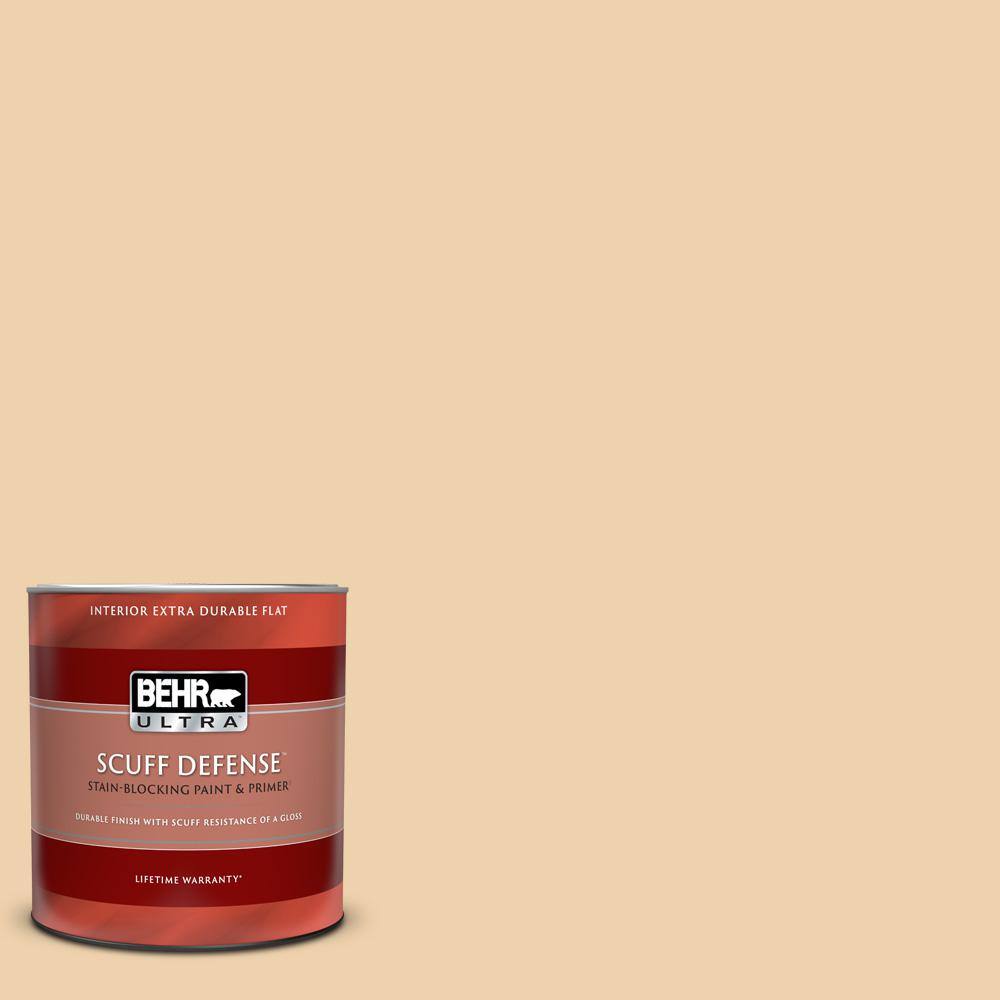 BEHR ULTRA 1 qt. 300E2 Calm Air Extra Durable Flat Interior Paint
