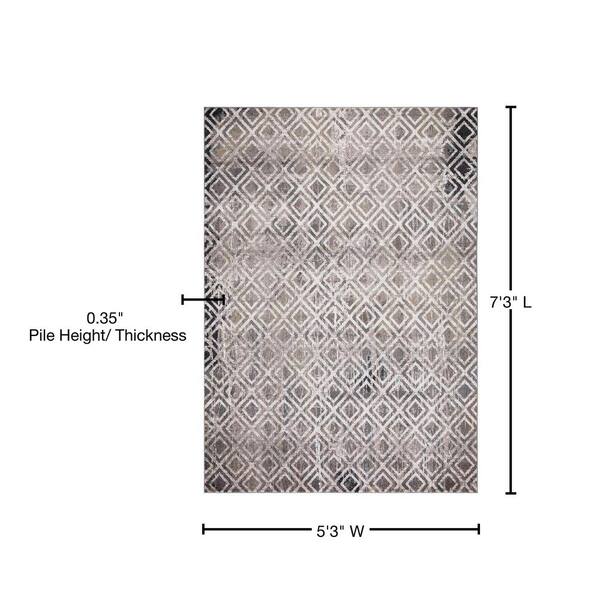 Concord Global Trading Vintage Collection Diamonds Beige 5