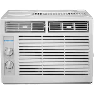 5,000 BTU 115V Window AC with Mechanical Controls Rooms up to 150 Sq. Ft. Quiet Operation Auto-Restart Washable Filter