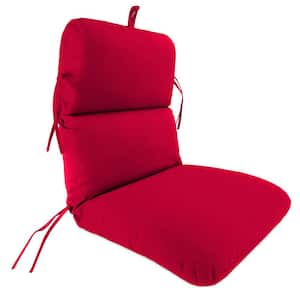 22 in. L x 45 in. W x 5 in. T Outdoor Chair Cushion in Really Red