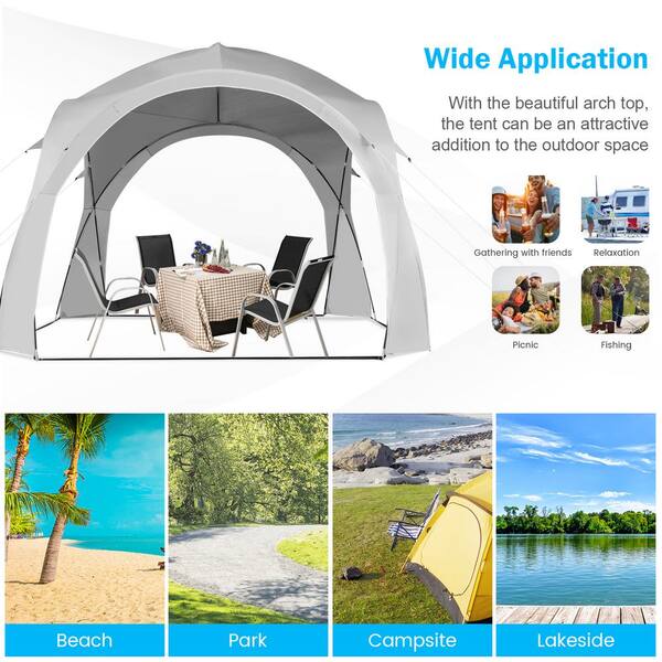 arch sun shade beach