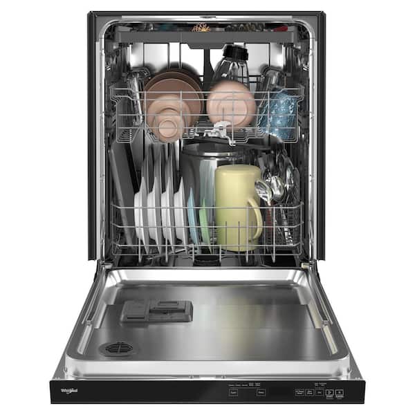 Whirlpool Dishwasher Stainless Steel Tub (WDTA50SAKV) - Black Stainless Whirlpool Dishwasher Stainless Steel Tub (WDTA50SAKV) - Black Stainless