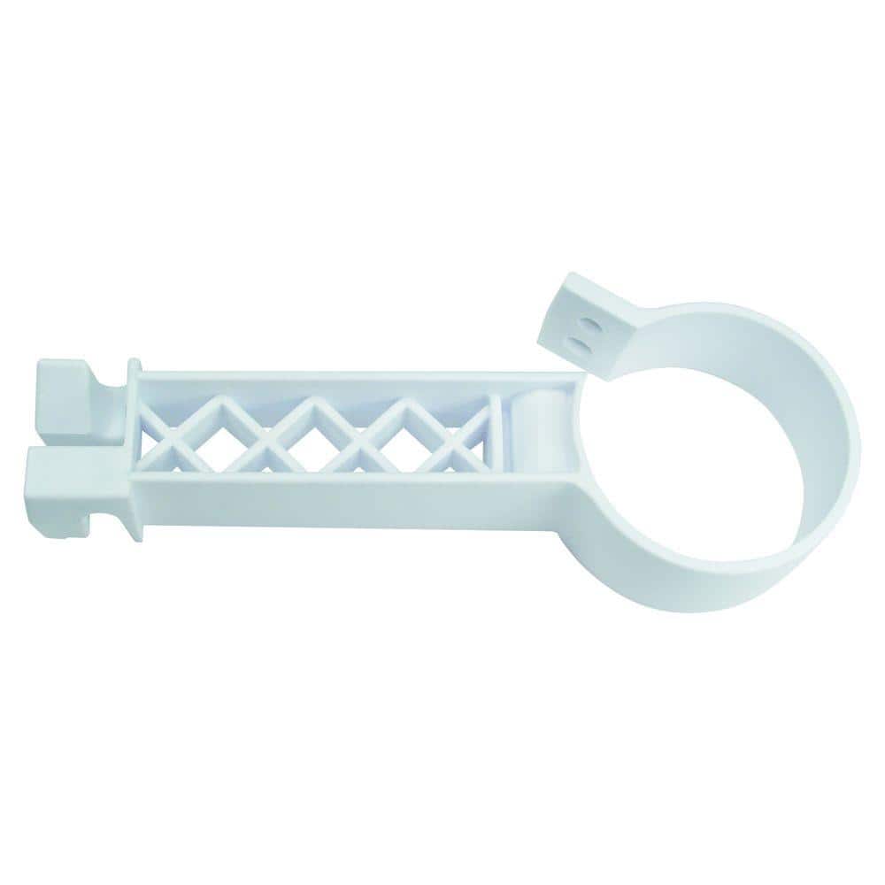 White Pipe Clamp Insulator